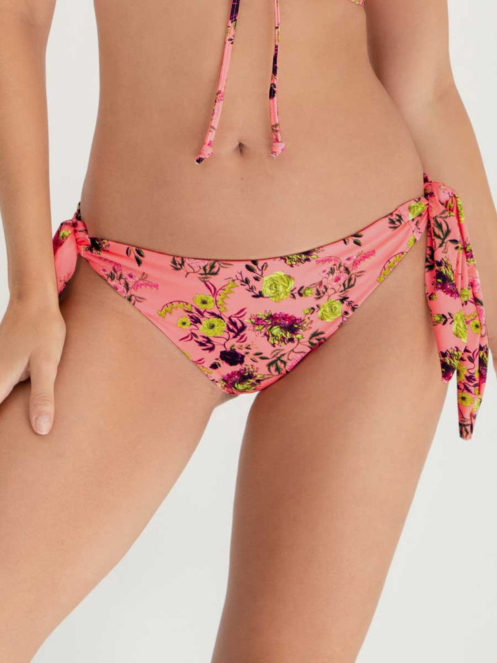 Panty de Baño Ajustable Estampado Coral
