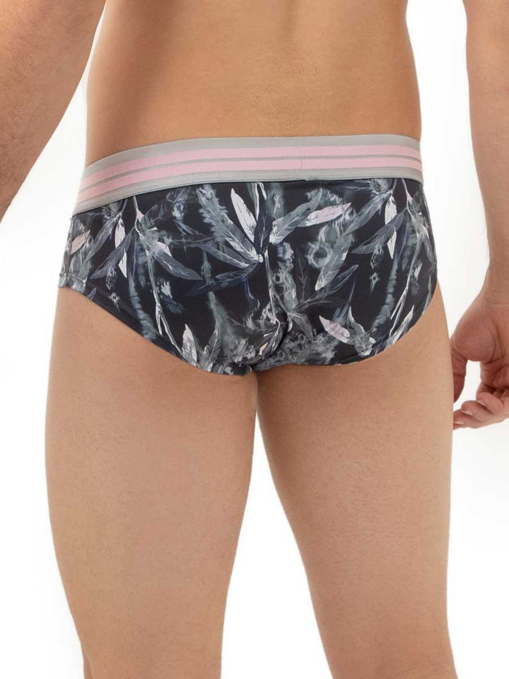 Hip Brief Estampado Gris