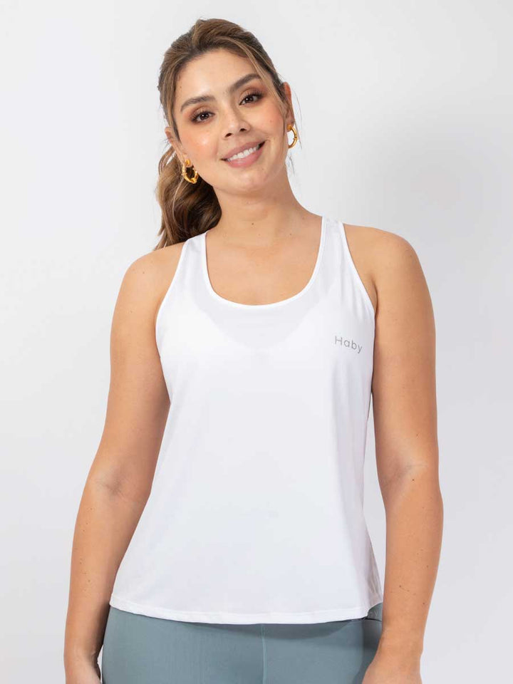 Camisilla Deportiva Blanco