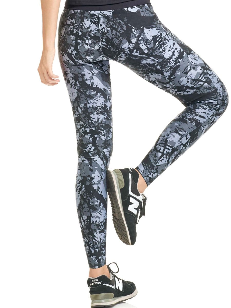 Haby 61400 Leggings Estampado Manchones Negro